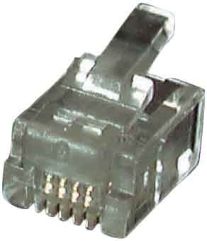 Modular connector Plug RJ11 6(4) 37516.1