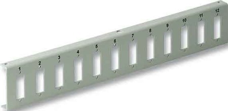 Patch panel fibre optic 12 53605.4