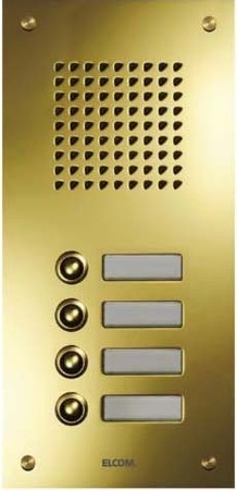 Doorbell panel 2 Stainless steel Stainless steel 1102890