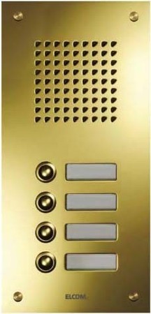 Doorbell panel 5 Stainless steel Stainless steel 1105890