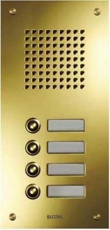 Doorbell panel 10 Stainless steel Stainless steel 1110890