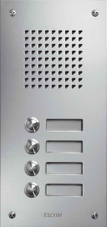 Doorbell panel 3 Stainless steel Stainless steel 1103180