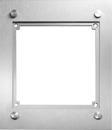 Mounting frame for door station 1 Stainless steel 4011181
