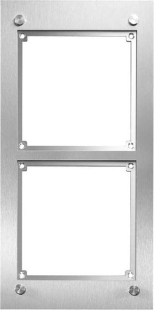 Mounting frame for door station 2 Stainless steel 4012181