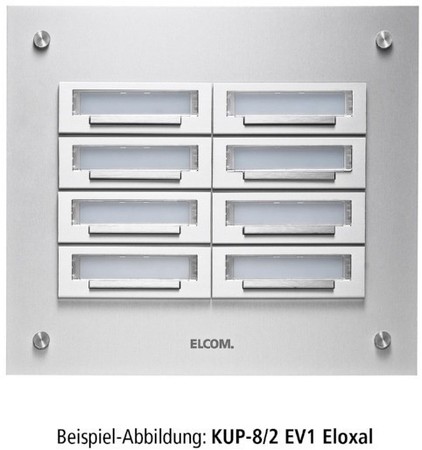 Doorbell panel 5 Aluminium Aluminium 5605210