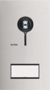 Doorbell panel 1 Plastic Stainless steel REQ501Y