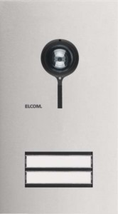 Doorbell panel 2 Plastic Stainless steel REQ502Y