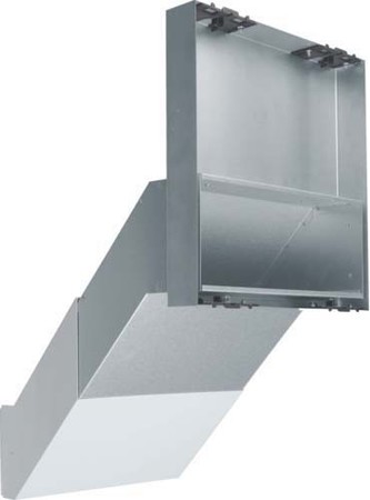 Letterbox Steel plate Wall lead-through REW413Y