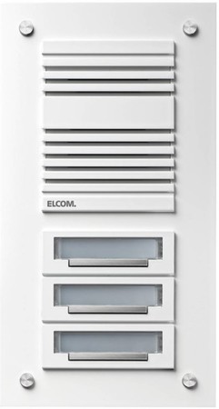 Doorbell panel 4 Aluminium Aluminium 5404710
