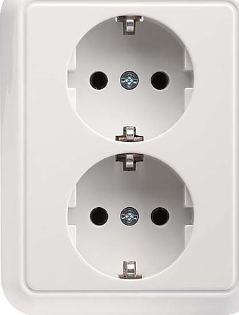 Socket outlet Protective contact 2 235409
