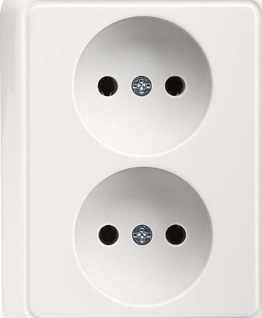 Socket outlet Without protective contact 2 235904