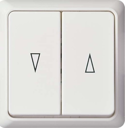 Venetian blind switch/-push button 1-pole push button 242804