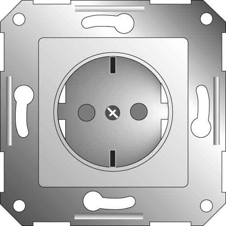 Socket outlet Protective contact 1 275204