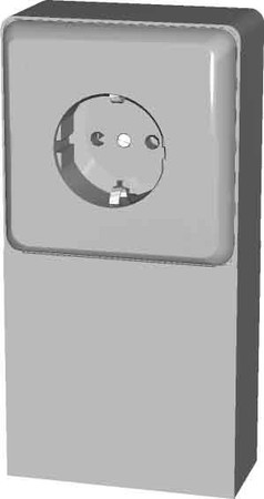 Socket outlet Protective contact 1 515100