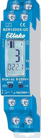 Hour meter DIN rail Digital 8760 h 22001430