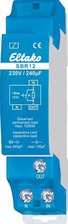 Current limiter 1200 VA DIN rail 0.02 kA 22100430