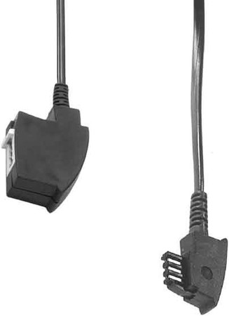 Telecommunications patch cord Plug TAE F Bus T 24/3