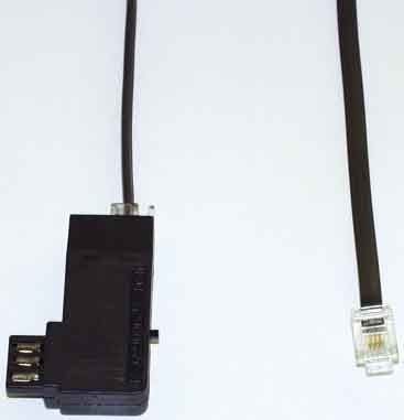 Telecommunications patch cord  T 138/3