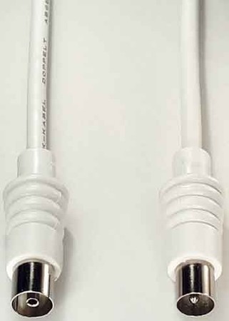 Coax patch cord 1.5 m HFA 1