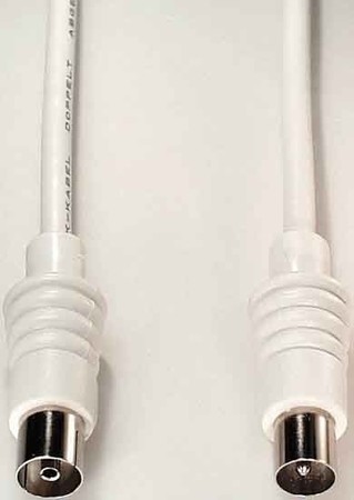 Coax patch cord 5 m HFA 5