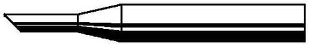 Soldering tip 3.5 mm Chamfered Straight 0172LD/SB