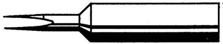 Soldering tip 3.2 mm Chisel shaped Straight 0832ED/SB