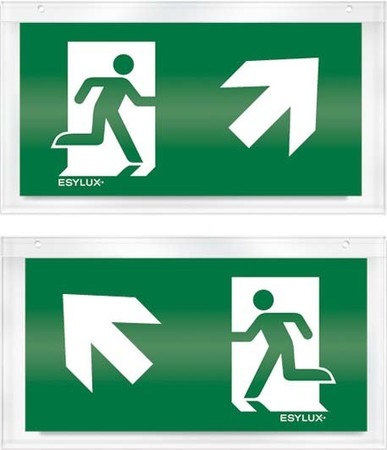 Pictogram for emergency luminaire Acrylic plate EN10032523