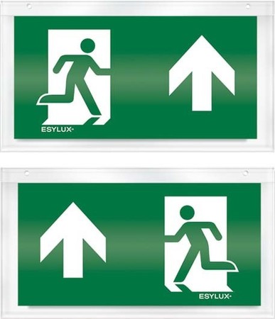 Pictogram for emergency luminaire Acrylic plate EN10032554