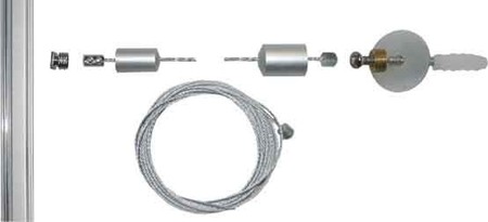 Mechanical accessories for luminaires Suspension cable NVSSAH200