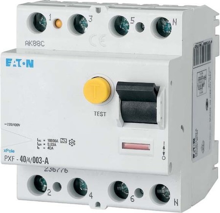 Residual current circuit breaker (RCCB) 4 400 V 25 A 236775