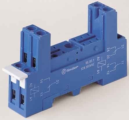 Relay socket Screw connection 958510