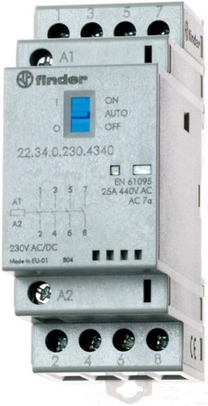 Installation contactor for distribution board 250 V 223402301340