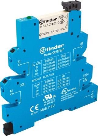 Switching relay Plug-in connection 6 V 395100060060