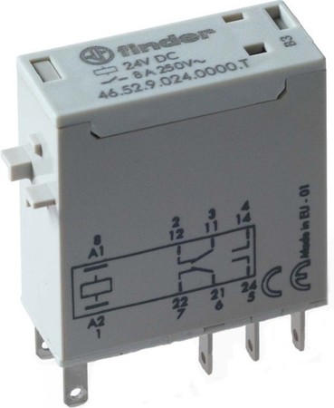 Switching relay Plug-in connection 465291100000T