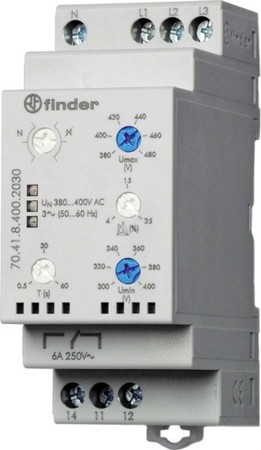 Phase monitoring relay Screw connection 380 V 704184002030