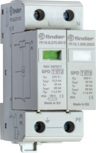 Surge protection device for power supply systems 1 7P1282751012