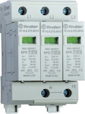 Surge protection device for power supply systems 3 7P1382751012