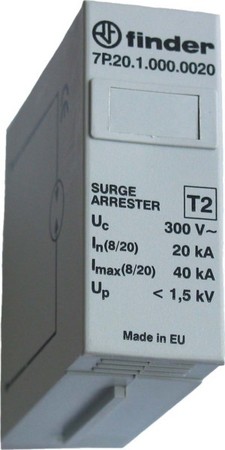Lightning current arrester for power supply systems  7P201000002
