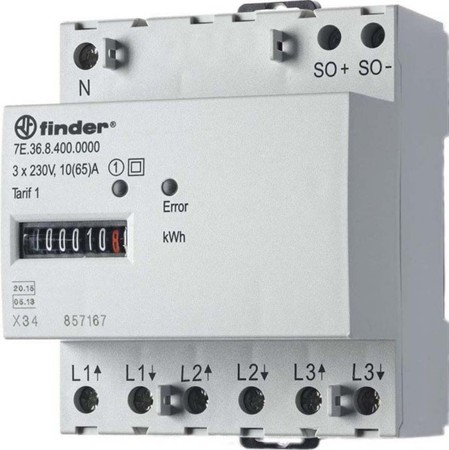 Kilowatt-hour meter Electromechanical 10 A 65 A 7E3684000010