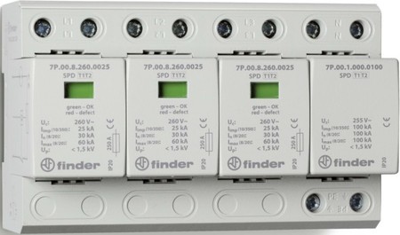 Surge protection device for power supply systems 3 7P0482601025