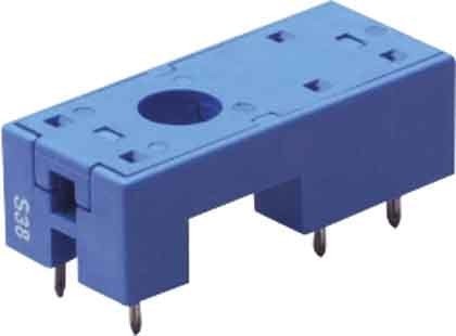 Relay socket PCB connection Direct mounting 95132