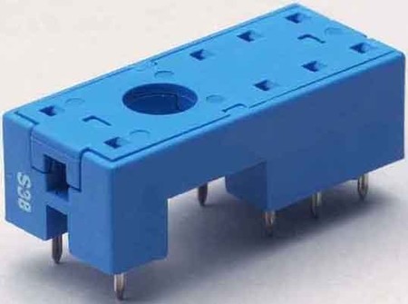 Relay socket PCB connection Direct mounting 95152