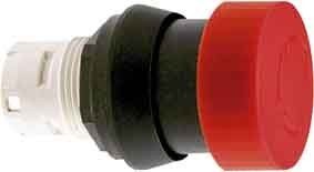 Front element for mushroom push-button Red Round 1300741210301