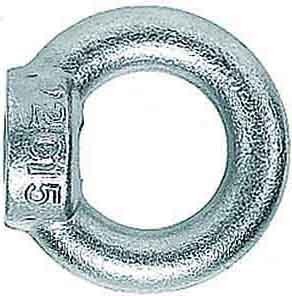 Lifting eye nut Steel Other Hot dip galvanized 080842