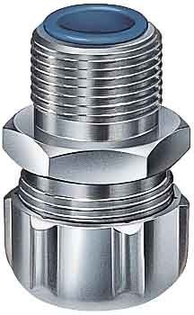 Screw connection for protective metallic hose 66 0610000021