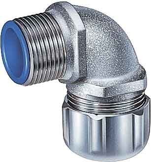 Screw connection for protective metallic hose 66 0612000011