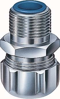 Screw connection for protective metallic hose 66 0610000011