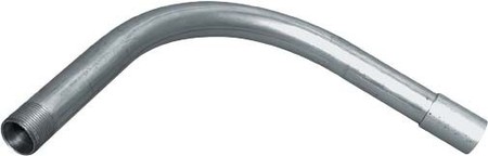 Bend for installation tubes Metal Aluminium Untreated 21060063