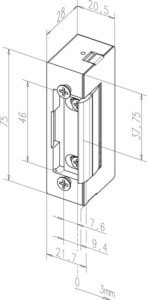 Electrical door opener Standard door opener Flat 17----------D11