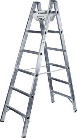 Ladder 4.07 m 14 Aluminium 6114